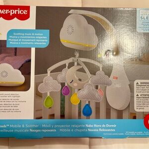 Fisher-Price Cloud Mobile with Colorful Raindrops